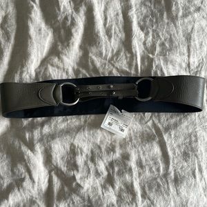 Sarah Pacini leather waist belt